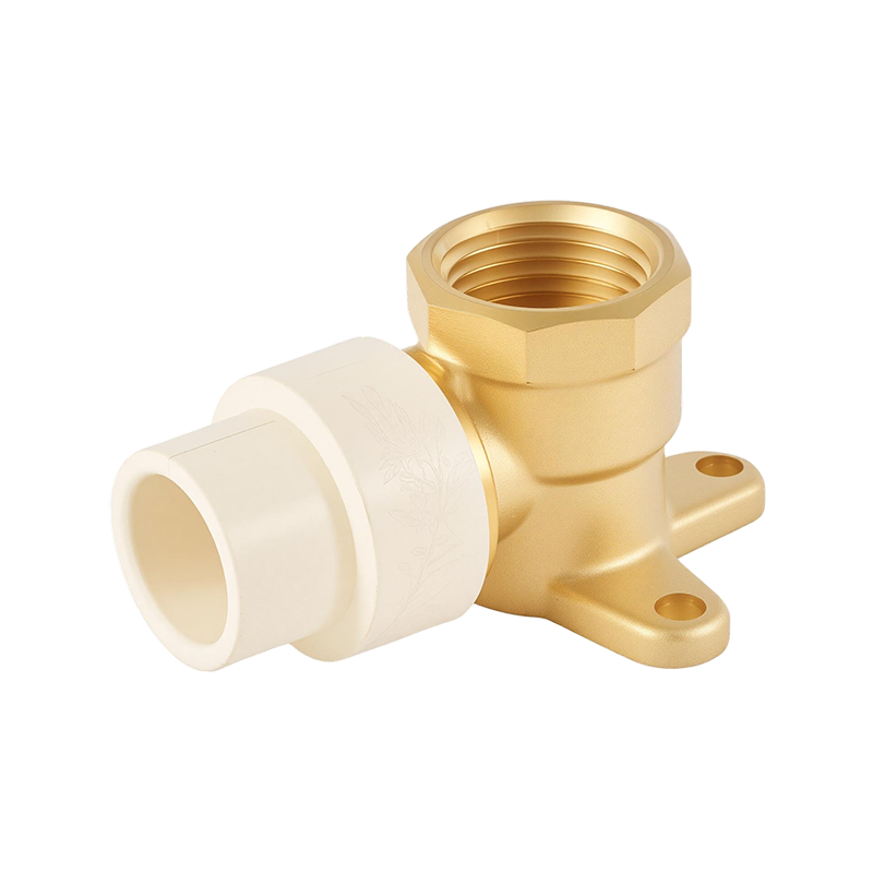 90° CPVC x Brass Drop Ear Elbow