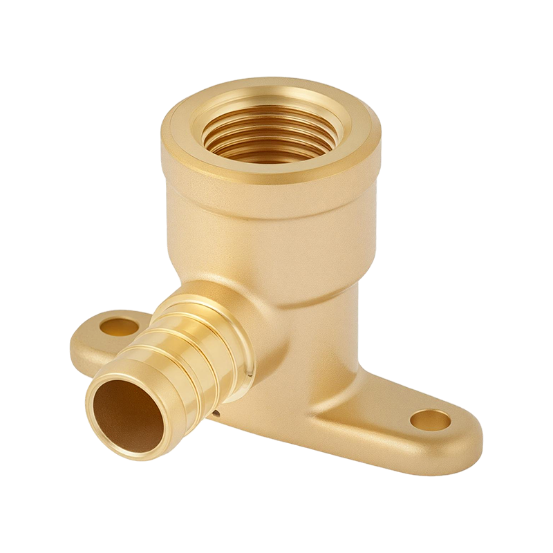 PEX 90° Drop Ear Elbow Barb x FIPT