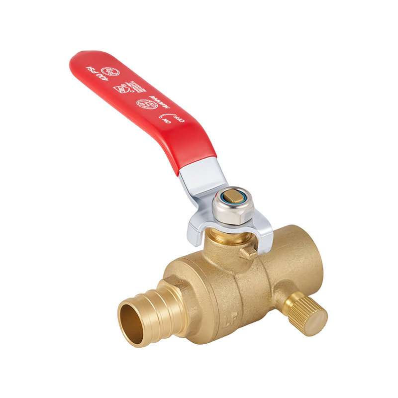 C x PEX Ball Valve with Drain